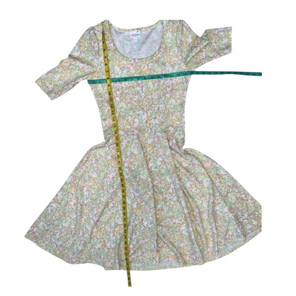 ✨Pastel Spring Perfection — NWT LuLaRoe Nicole Fit & Flare Dress (M)✨ - Picture 8 of 8